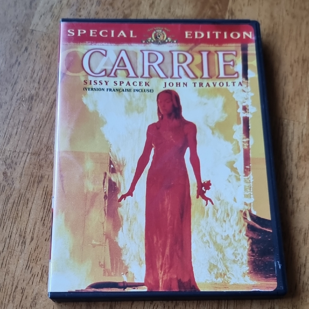 🌟FREE ADD-ON🌟 Carrie Special Edition Bilingual DVD